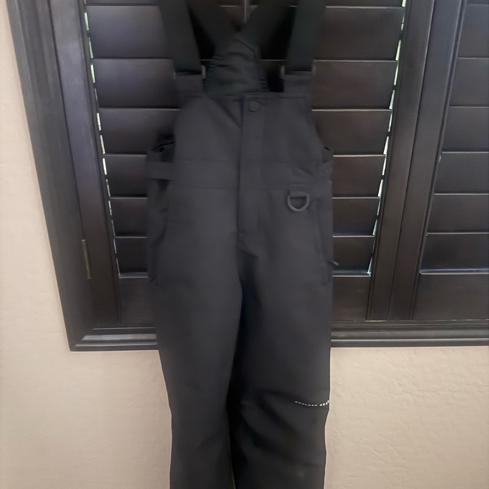 Boulder Gear black ski pants boys M